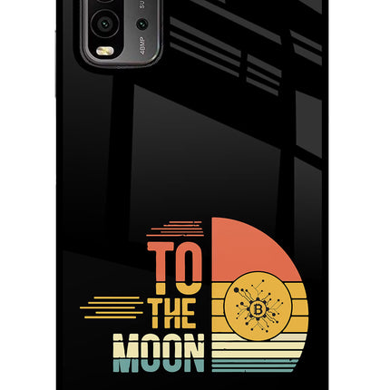 To the Moon Redmi 9 Power Glass Case
