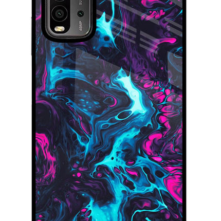 Abstract Redmi 9 Power Glass Case