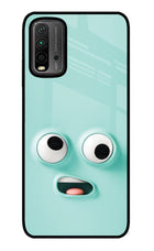 Funny Cartoon Redmi 9 Power Glass Case