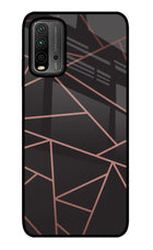 Geometric Pattern Redmi 9 Power Glass Case