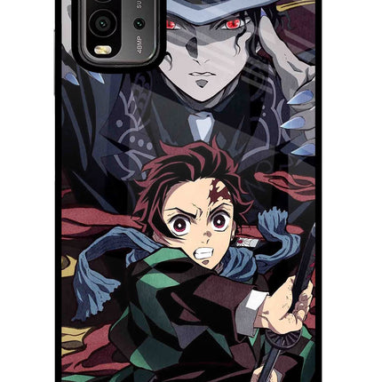 Demon Slayer Redmi 9 Power Glass Case
