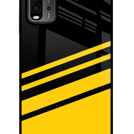 Yellow Shades Redmi 9 Power Glass Case