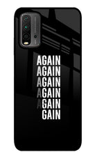 Again Again Gain Redmi 9 Power Glass Case