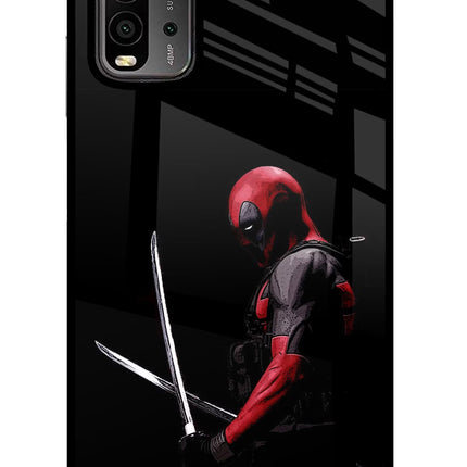 Deadpool Redmi 9 Power Glass Case