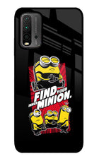 Find your inner Minion Redmi 9 Power Glass Case