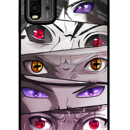 Naruto Anime Redmi 9 Power Glass Case