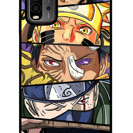 Naruto Character Redmi 9 Power Glass Case