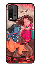 Radhe Krishna Redmi 9 Power Glass Case