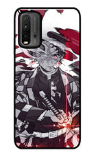 Demon Slayer Redmi 9 Power Glass Case