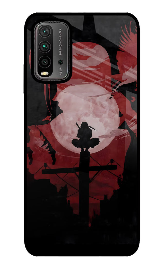 Naruto Anime Redmi 9 Power Glass Case