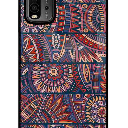African Culture Design Redmi 9 Power Glass Case