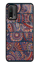 African Culture Design Redmi 9 Power Glass Case