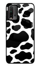Cow Spots Redmi 9 Power Glass Case