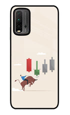Bull Trading Momentum Redmi 9 Power Glass Case