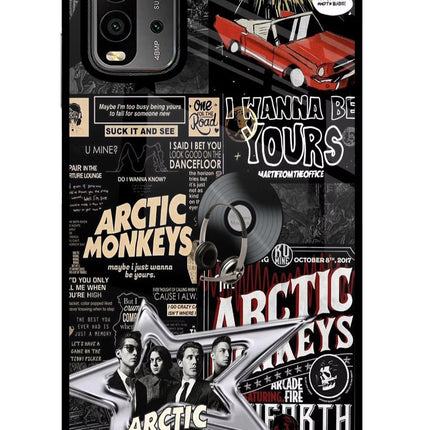 Arctic Monkeys Redmi 9 Power Glass Case