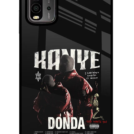 Donda Kanye West Redmi 9 Power Glass Case