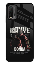 Donda Kanye West Redmi 9 Power Glass Case