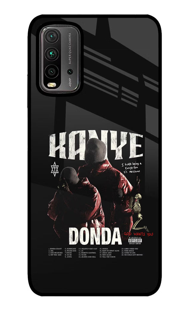 Donda Kanye West Redmi 9 Power Glass Case