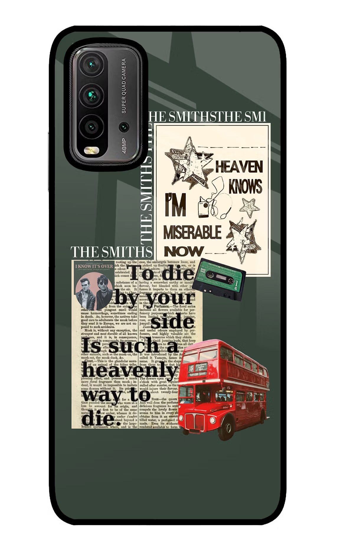 The Smiths Redmi 9 Power Glass Case