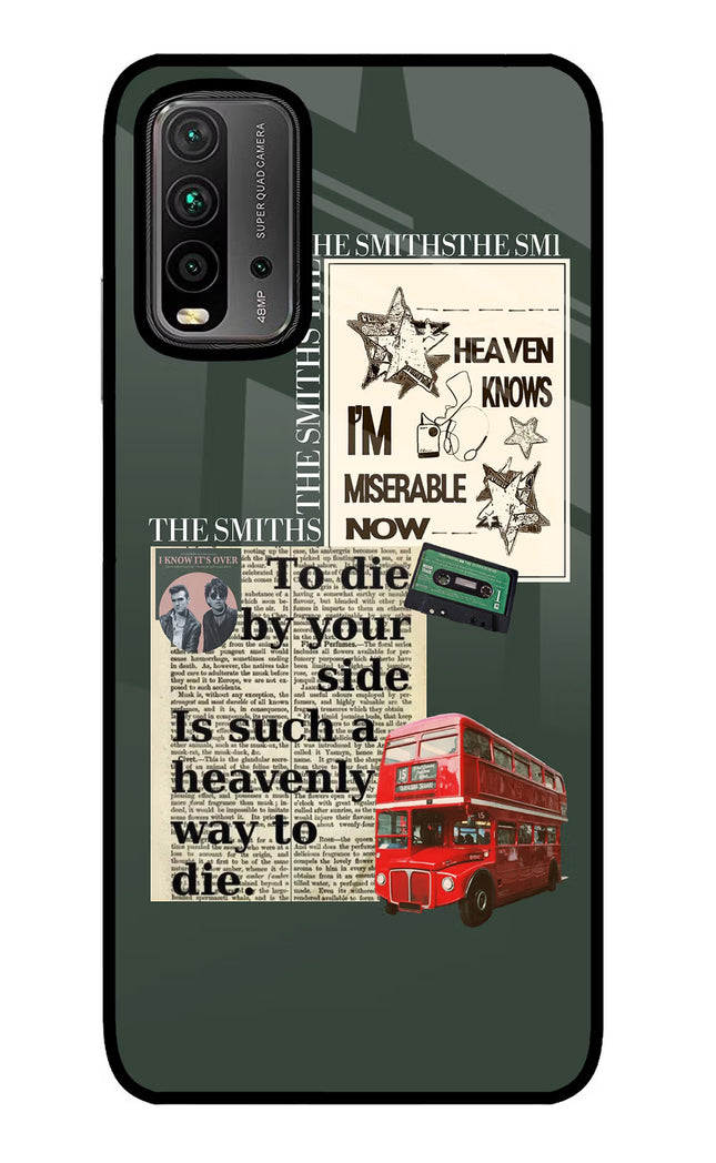 The Smiths Redmi 9 Power Glass Case