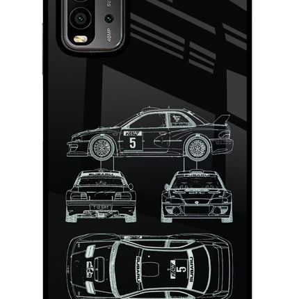 WRC'99 Redmi 9 Power Glass Case