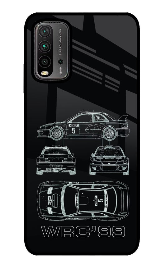 WRC'99 Redmi 9 Power Glass Case