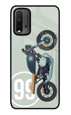 Classic Cafe Racer 99 Redmi 9 Power Glass Case