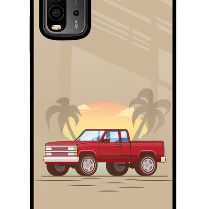 Desert Classic Drive Redmi 9 Power Glass Case