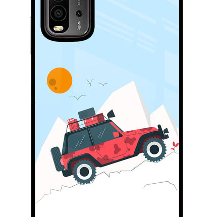 Mountain Trail Beast Redmi 9 Power Glass Case