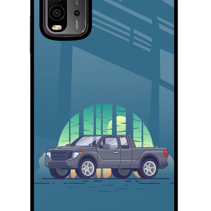 Retro Garage Vibe Redmi 9 Power Glass Case