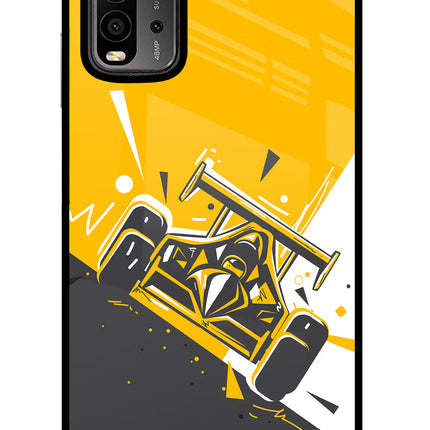 Track King Redmi 9 Power Glass Case