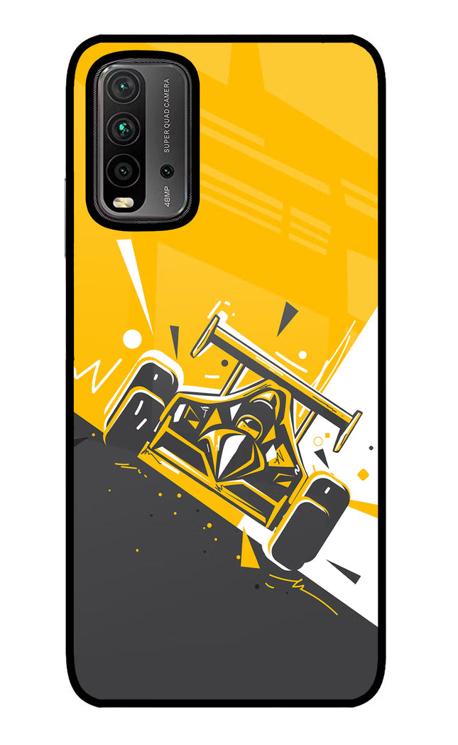 Track King Redmi 9 Power Glass Case