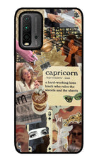 Capricorn Zodiac Redmi 9 Power Glass Case