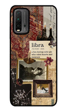Libra Zodiac Redmi 9 Power Glass Case