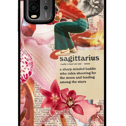 Sagittarius Zodiac Redmi 9 Power Glass Case