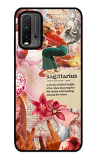 Sagittarius Zodiac Redmi 9 Power Glass Case