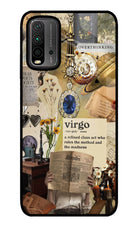 Virgo Zodiac Redmi 9 Power Glass Case
