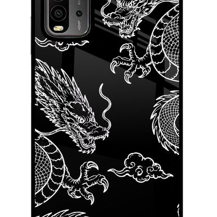 Twin Dragons Redmi 9 Power Glass Case