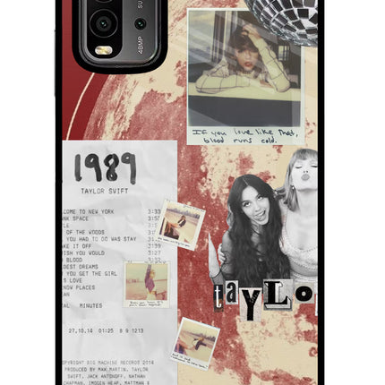 Taylor Swift Redmi 9 Power Glass Case