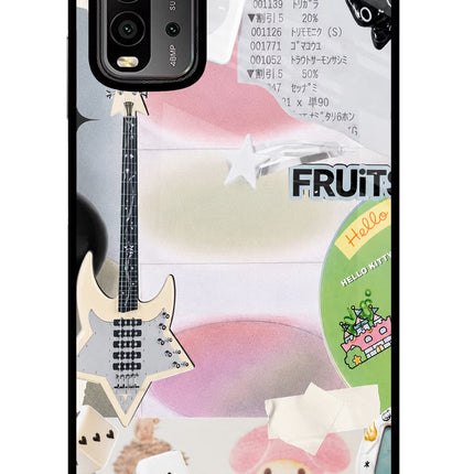 Softcore case Redmi 9 Power Glass Case