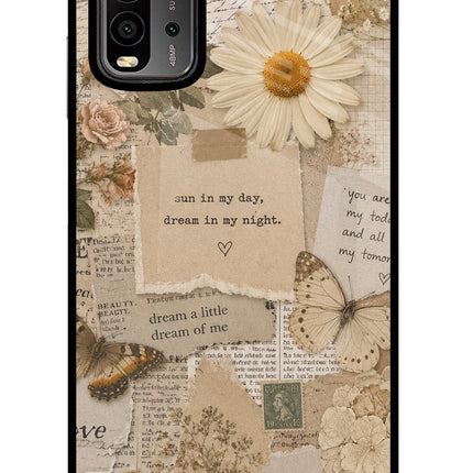 Vintage case Redmi 9 Power Glass Case