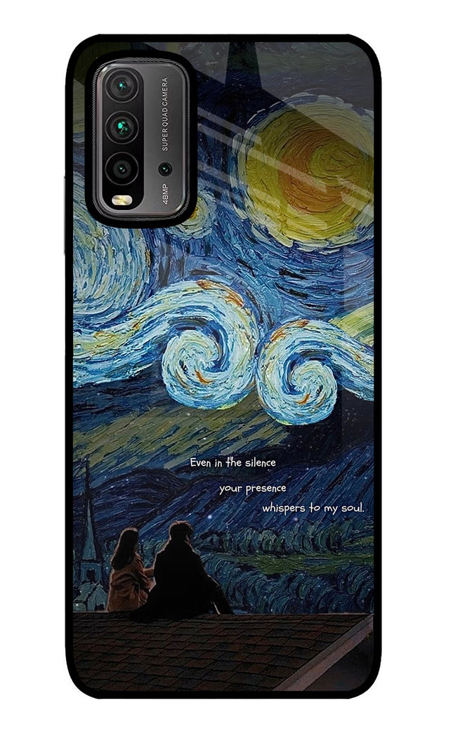 Softcore Redmi 9 Power Glass Case