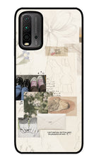 Soft Aesthetic Redmi 9 Power Glass Case