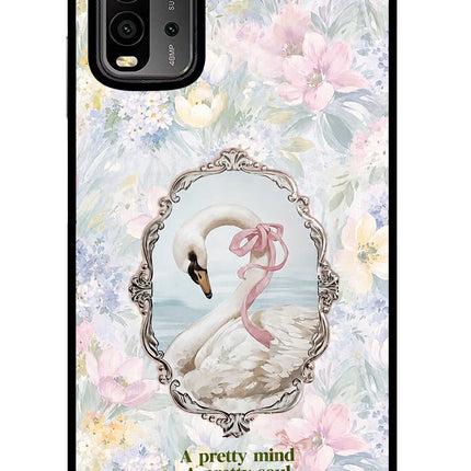 Pretty Mind Pretty Soul Redmi 9 Power Glass Case