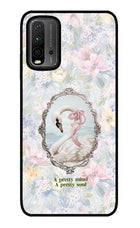 Pretty Mind Pretty Soul Redmi 9 Power Glass Case