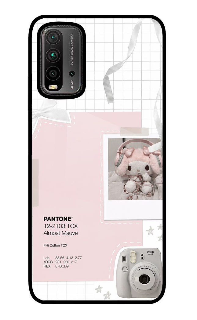 Pantone Asthetic Redmi 9 Power Glass Case