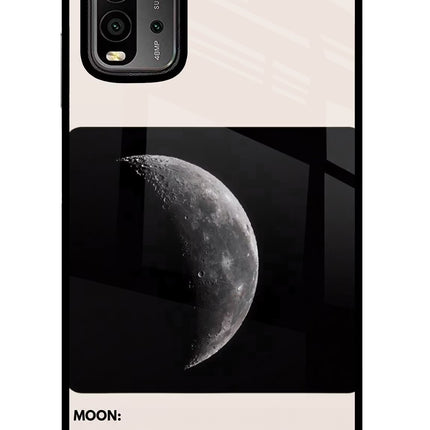 Moon Phase Redmi 9 Power Glass Case