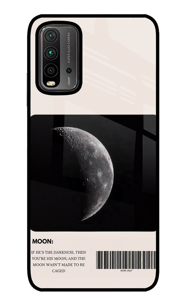 Moon Phase Redmi 9 Power Glass Case