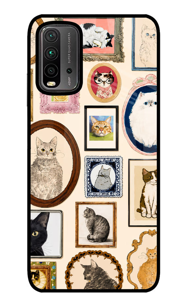 Mirror Cats Redmi 9 Power Glass Case
