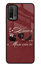 Velvet Cherry Redmi 9 Power Glass Case